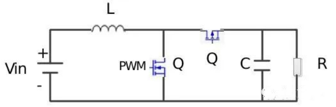 開(kāi)關(guān)電源的Boost電路圖